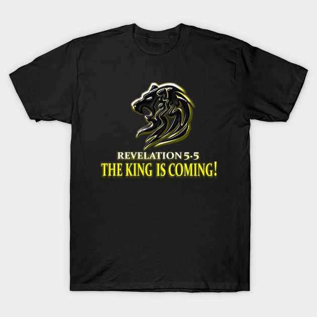 THE KING IS COMING| The Lion of Judah from Sons of Thunder T-Shirt by Sons of thunder